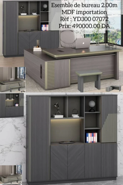 Ensemble de bureau 2m 