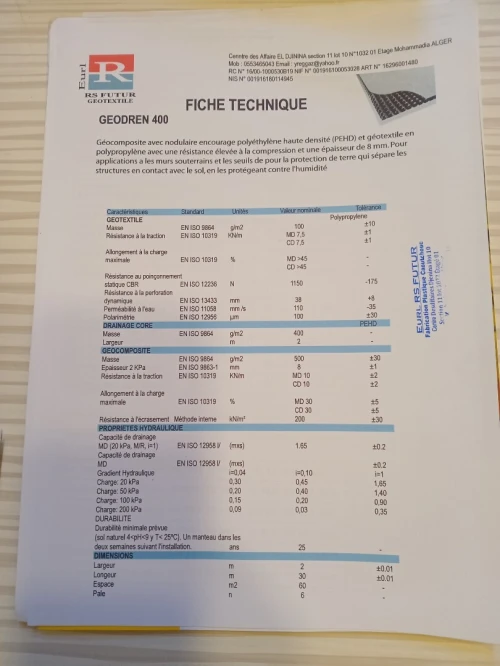 Géotextile 