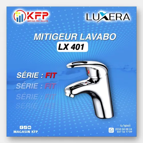 Mitigeur Lavabo LUXERA LX 401  Série FIT