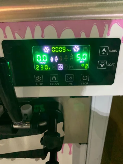La machine à glace