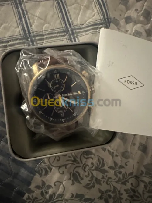 Fossil marron Homme