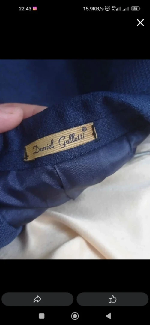COSTUME DANIEL GALLOTTI