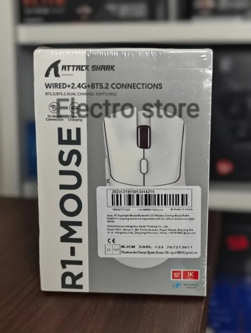 ATTACK SHARK R1 Wireless Gaming Mouse