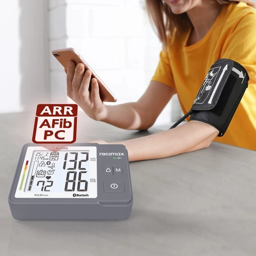 Tensiomètre Électronique à Brassard Z5 avec Câble USB + Bluetooth  Rossmax