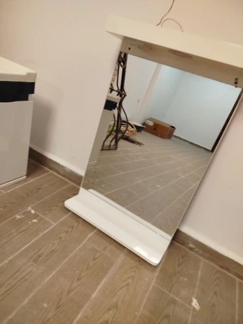 Miroir lavabos leviers