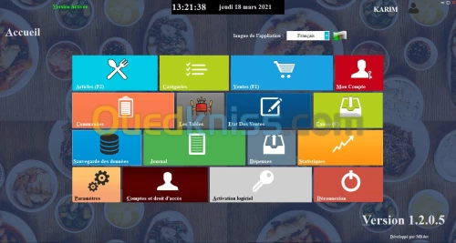 Logiciel Restaurant