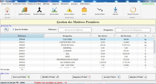 Logiciel Production