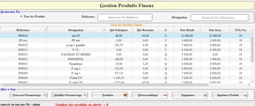 Logiciel Production