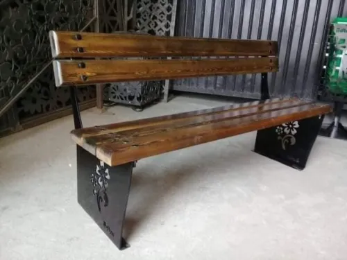 Banc public , table extérieure , poubelle , banc public fonte , acier , bois 