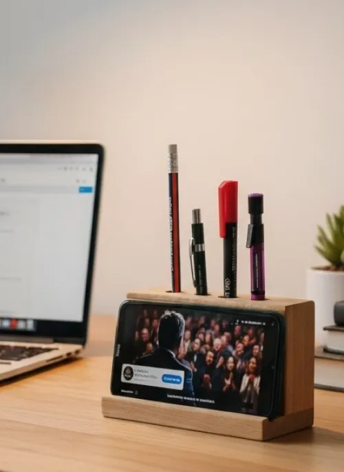 Porte stylo pour cadeaux fin d'année 
