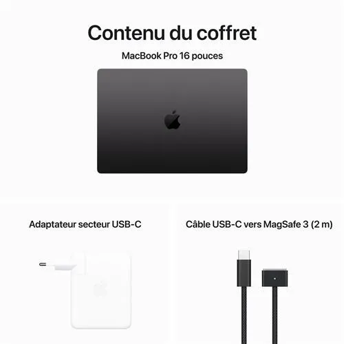MACBOOK PRO 2023 M3 MAX 48G 1T 14C CPU 40 C GPU 14 POUCE