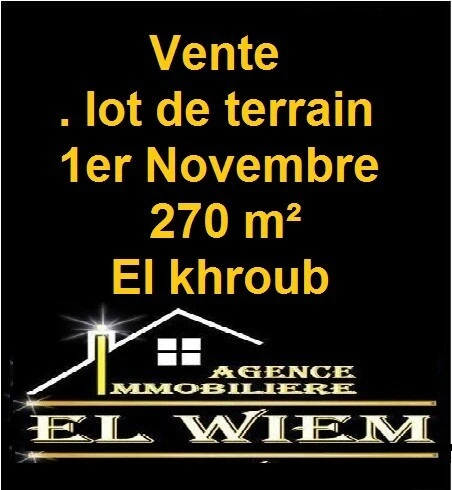 Vente Terrain Constantine Constantine