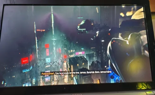 شاشة BenQ الأصلية (إيديسيون سبيسيال) + محول HDMI مجاني - حالة ممتازة(État Neuf)