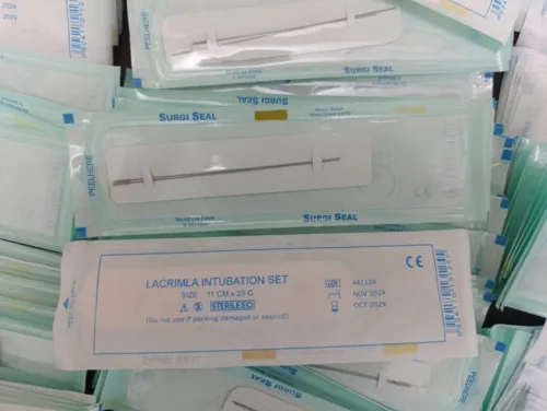 Sonde bi - canaliculaire