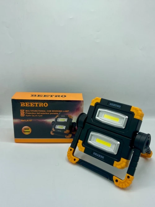 Projecteur LED extérieur portable avec power Bank 
