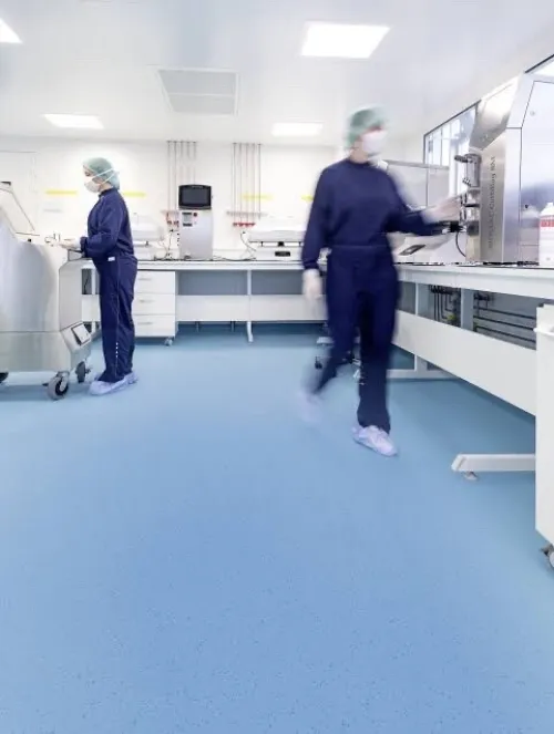 Revtement sol hospitalier clinique bloc 