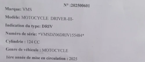 Vms Driver lll 2025