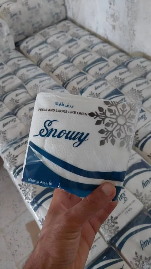 Papiers serviettes مناديل الطاولة