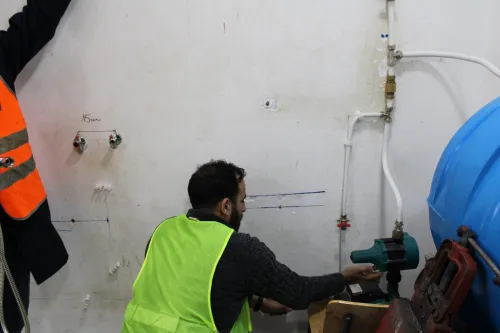 دورة الترصيص الصحي و التدفئة المركزية 