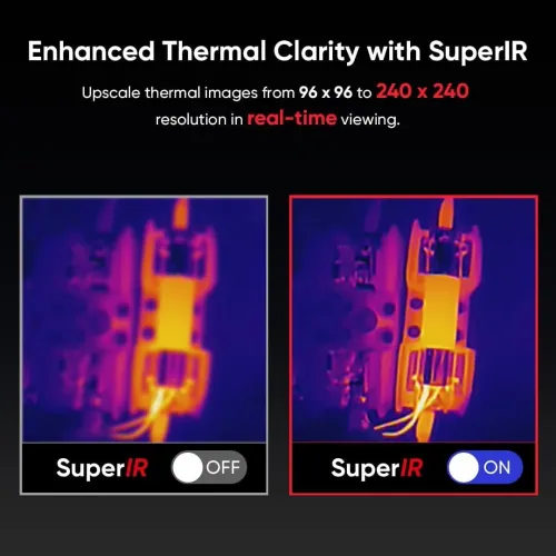 Camera d'Imagerie Thermique (Pour toute fuite d'eaux et troubleshooting des circuit electrique)