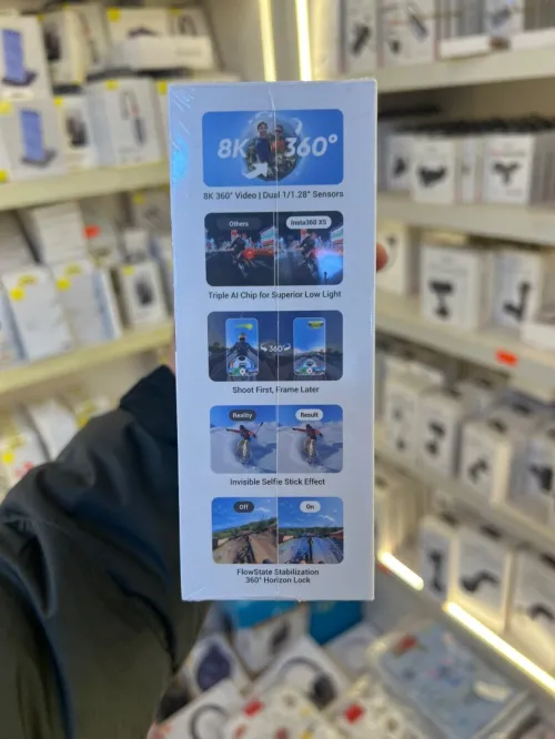 Insta 360 X5 8K 360 Action cam