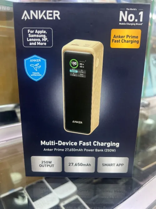 Power Bank anker 27000 Mah 250 W