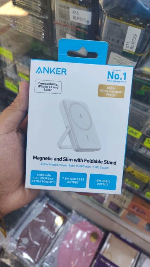 Power Bank Anker wireless charging with stand 