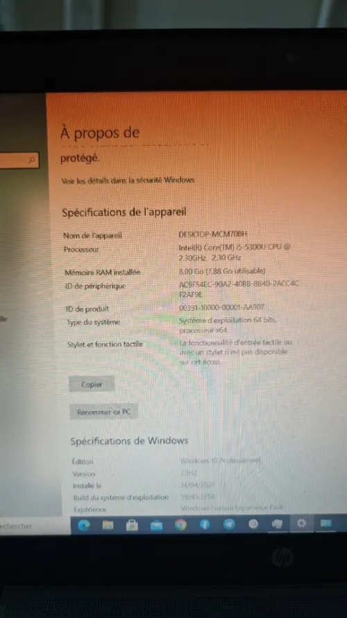 HP ELITE BOOK 850 G2