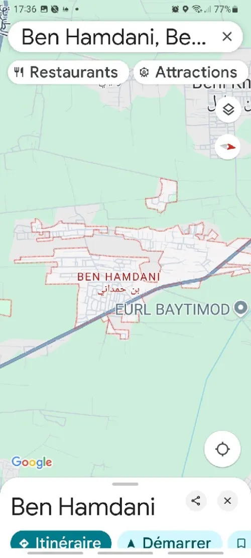 Vente Terrain Blida Ben khellil