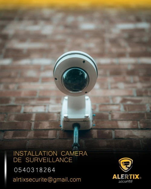 INSTALLATION CAMERA DE SURVEILLANCE