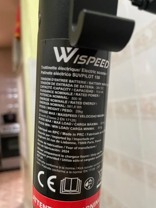 Trotinette Wespeed R150