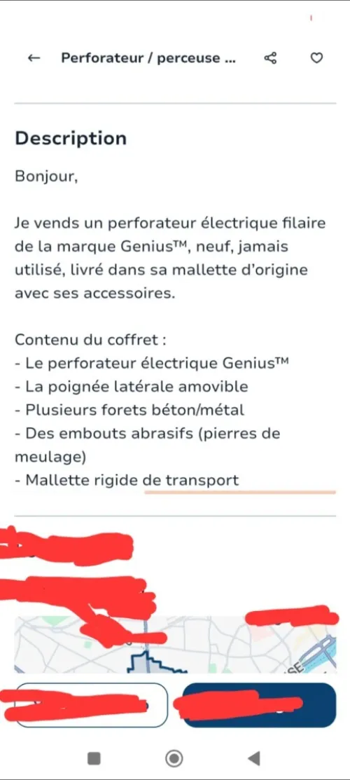 Perforateur électrique d'origine 
