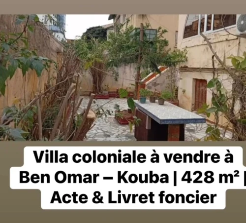 Vente Villa Alger Kouba