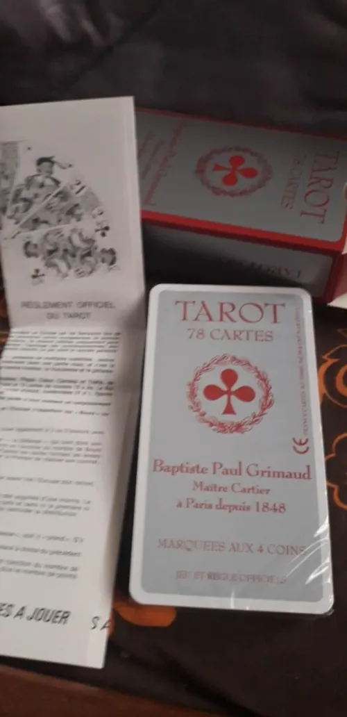 Jeux de cartes tarot 