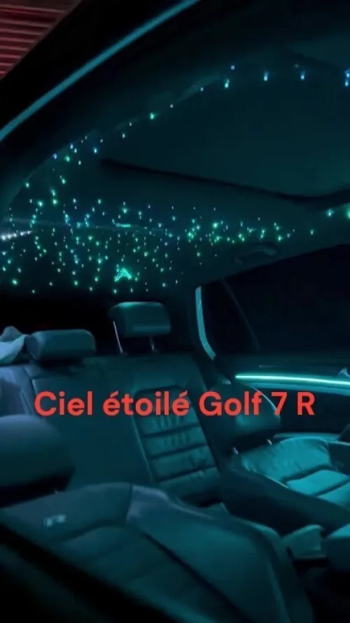 ciel étoilé golf 7 Mercedes Audi cupra range rover