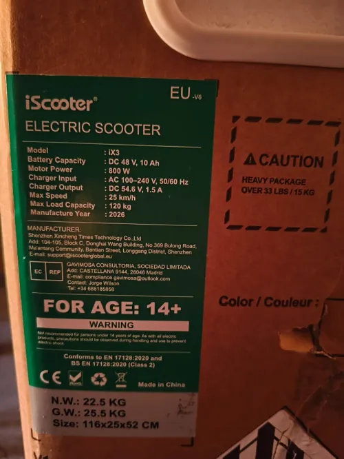 iScooter iX3 2026