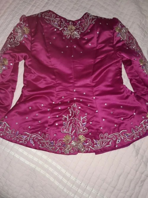 Karakou cha3ra et perlage sarwal chalka en brocard