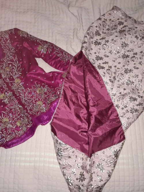 Karakou cha3ra et perlage sarwal chalka en brocard