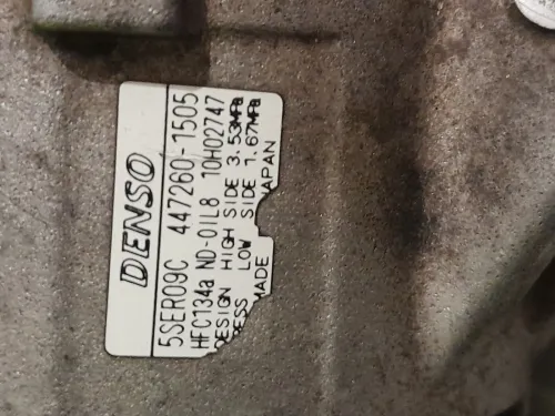 Compresseur démarreur plaquettes de frein toyota denso original