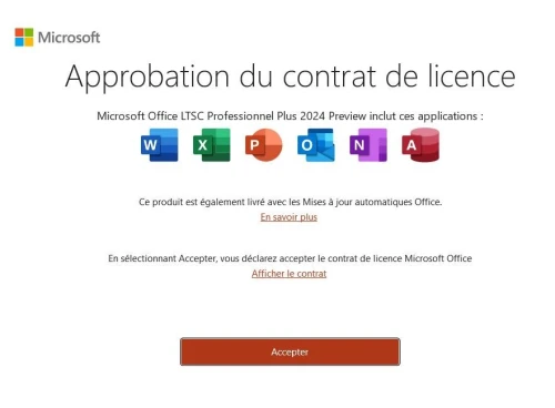 Microsoft Office 2024 Pro Plus LTSC 50, 500,5000 users