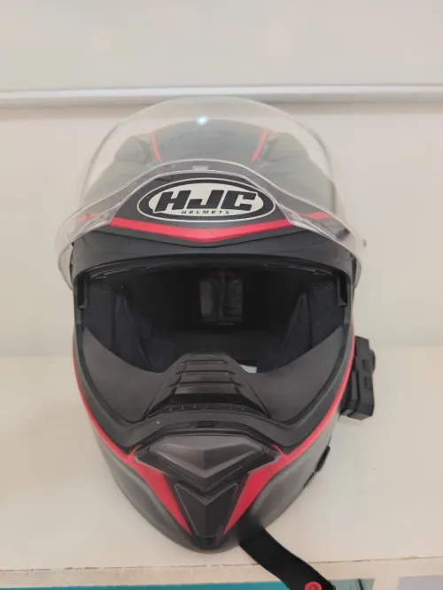 Casque Intégral HJC F70 Taille M (57-58cm) + Bluetooth X7