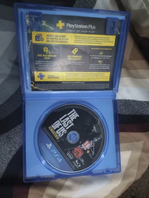 CD PS4 the last of us remastered