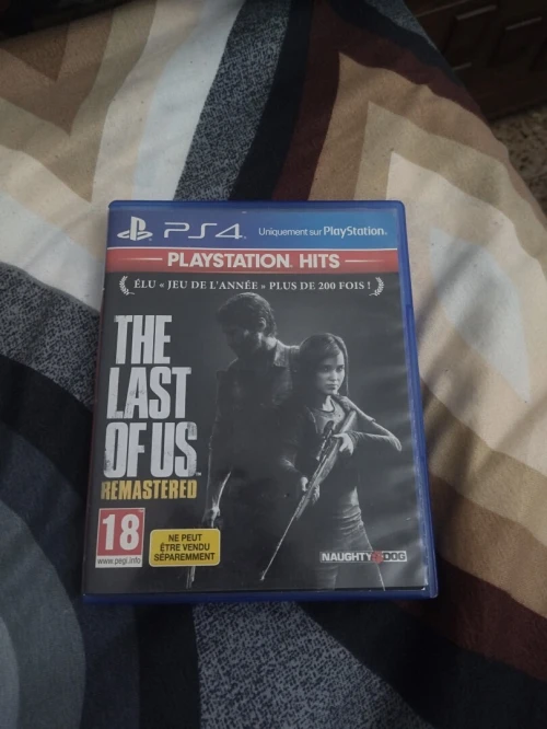 CD PS4 the last of us remastered