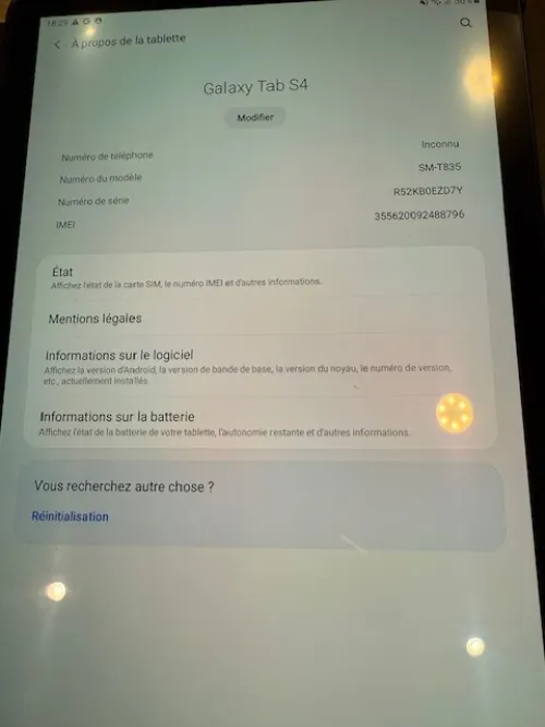 TABLETTE SAMSUNG  AVEC SACOCHE 64 Go Stylet + CArte 256 Go