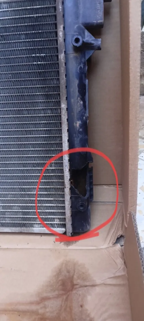 Radiateur d'eau polo,ibiza,scoda d'origine ... Basan mkaser