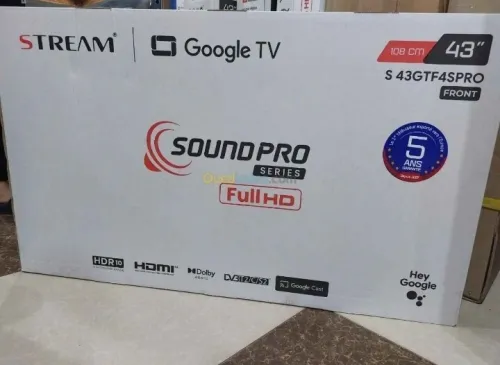 Promoo Télévision stream smart Google tv
