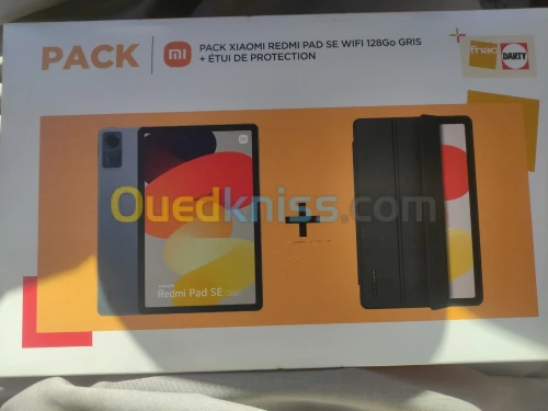 PACK TABLETTE TACTILE XIAOMI REDMI PAD SE 11" WIFI 128 GO NOIR + ETUI DE PROTECTION - Xiaomi
