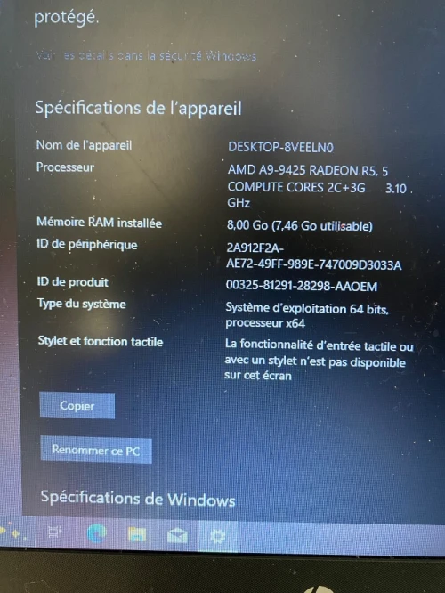 Pc hp desktop 8 veelno