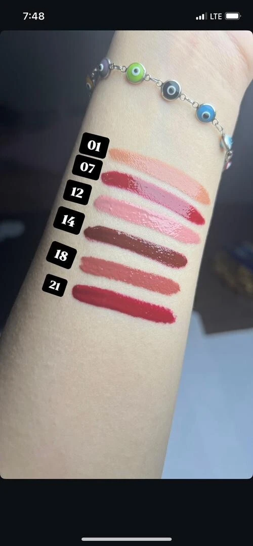 Maquillage Sephora semi gros et détails 