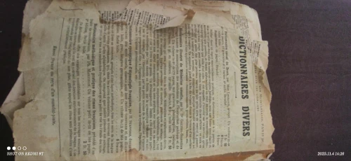 Dictionnaire 